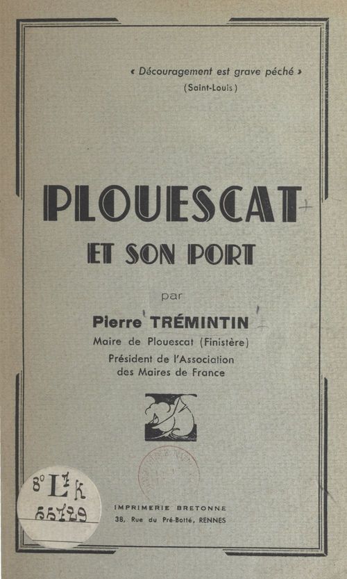 Couverture ebook de Plouescat et son port, de Pierre Tremintin