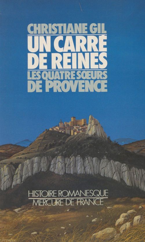 Couverture ebook de Un carré de reines, de Christiane Gil