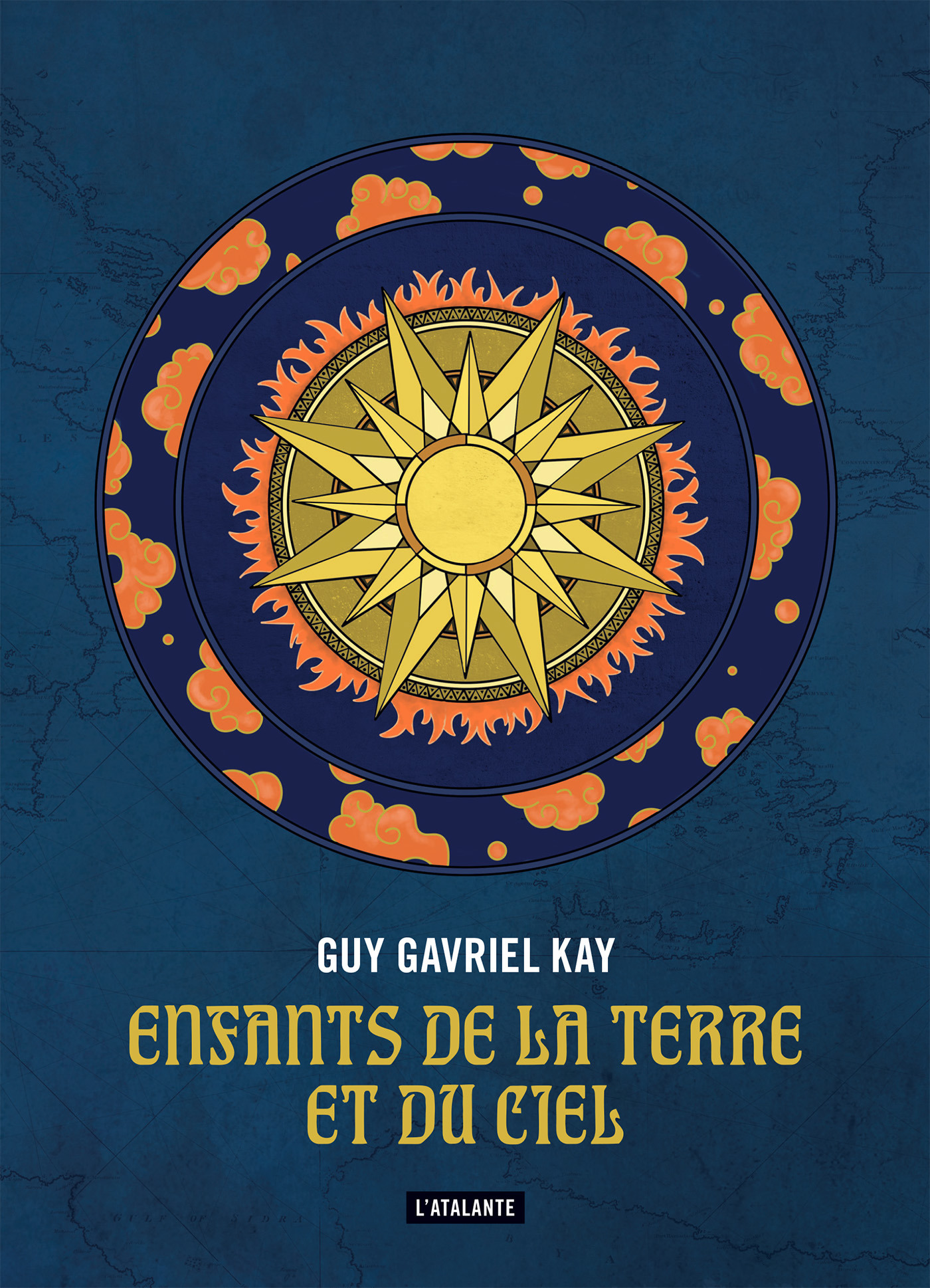 ebook cover of Enfants de la terre et du ciel, by Guy Gavriel Kay