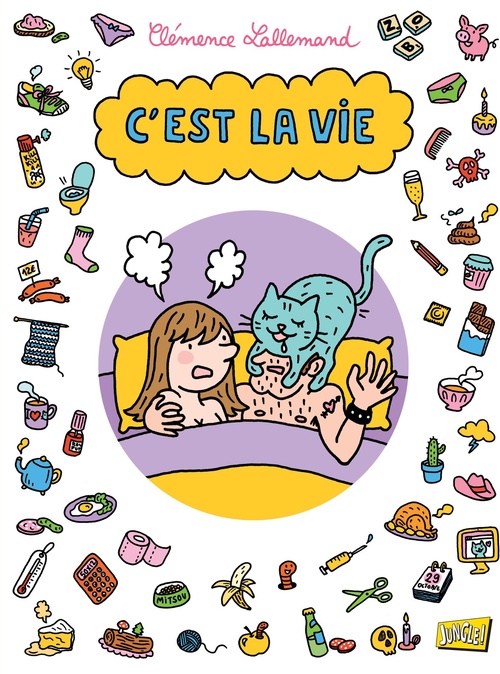 Couverture ebook de C'est la vie, de Clémence Lallemand