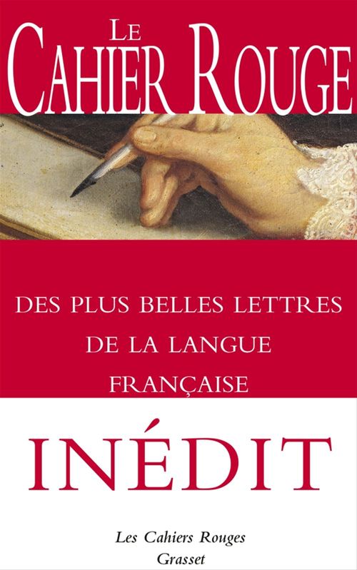 ebook cover of Le Cahier rouge des plus belles lettres de la langue française, by Arthur Chevallier