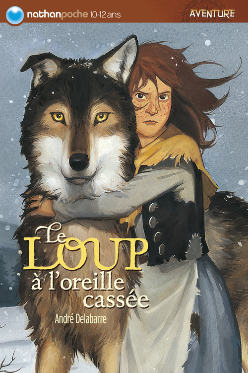 Couverture ebook de Le loup a l'oreille cassee, de André Delabarre