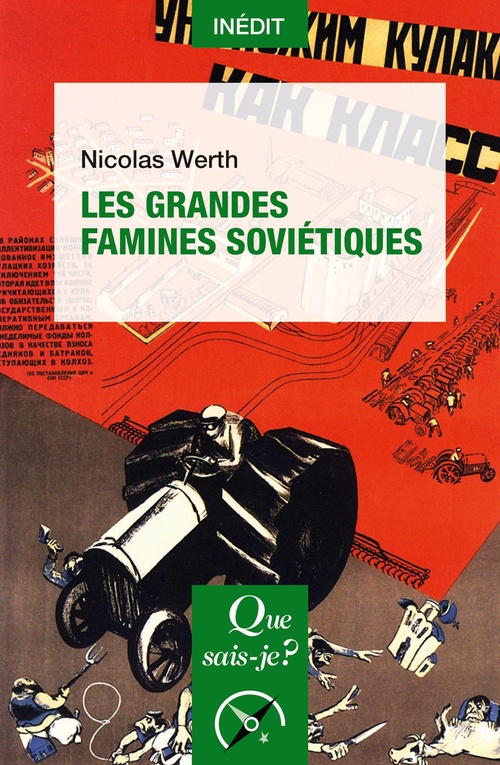 Couverture ebook de Les grandes famines soviétiques, de Nicolas Werth
