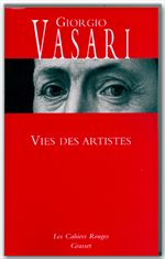 ebook cover of Vies des artistes, by Giorgio Vasari