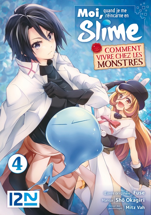 Couverture ebook de Moi, quand je me réincarne en slime - Comment vivre chez les monstres - Tome 4, de Fuse, Shô Okagiri, Vah Mitz