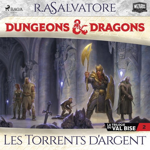 Couverture audiobook de La Trilogie du Val Bise - tome 2 - Les Torrents d'argent, de R.A. Salvatore
