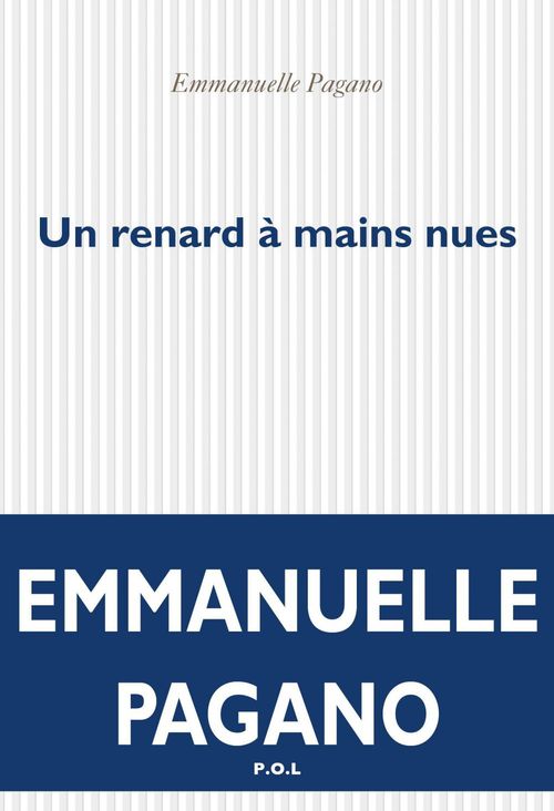 ebook cover of Un renard à mains nues, by Emmanuelle Pagano