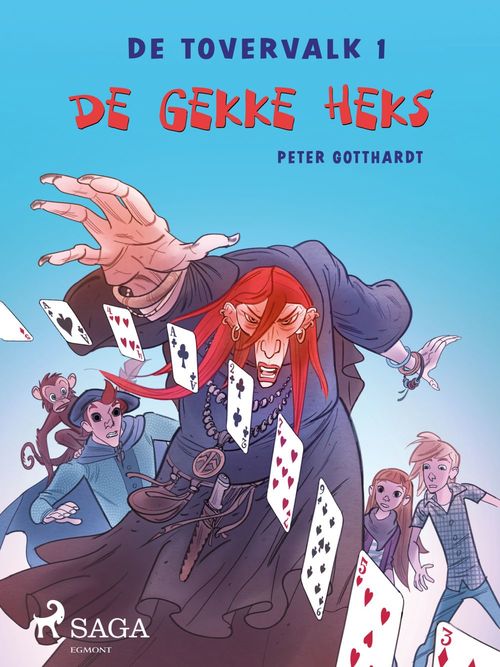 ebook cover of De tovervalk 1 - De gekke heks, by Peter Gotthardt