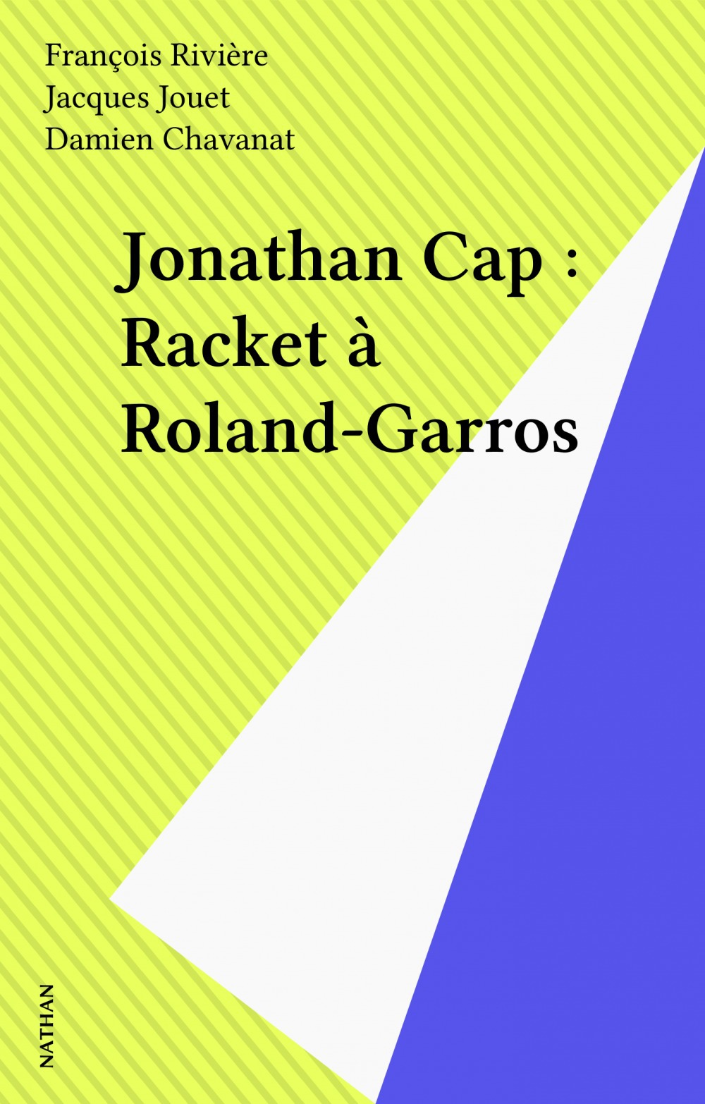 Couverture ebook de Jonathan Cap : Racket à Roland-Garros, de François Rivière