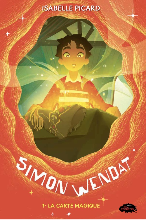 Couverture ebook de Simon Wendat, 1- La carte magique, de Isabelle Picard