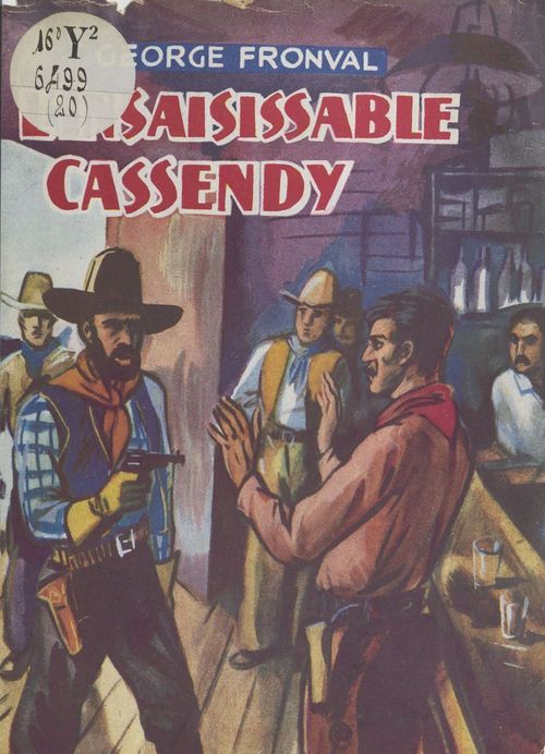 Couverture ebook de L'insaisissable Cassendy, de George Fronval