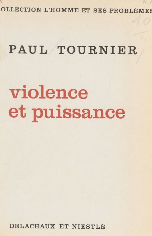 ebook cover of Violence et puissance, by Paul Tournier
