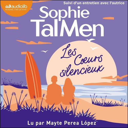 audiobook cover of Les Coeurs silencieux, by Sophie Tal Men