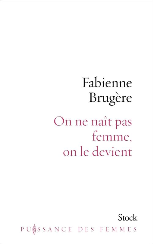 ebook cover of On ne naît pas femme, on le devient., by Fabienne Brugère