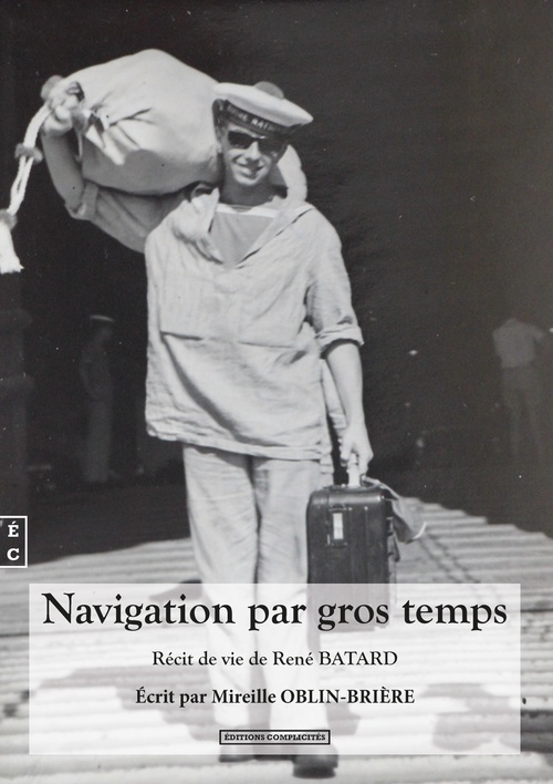 Couverture ebook de Navigation par gros temps, de Mireille Oblin-briere