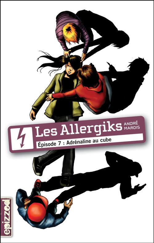 ebook cover of Adrénaline au cube, by André Marois