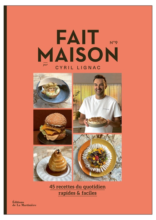 Couverture ebook de Fait maison n°9, de Cyril Lignac