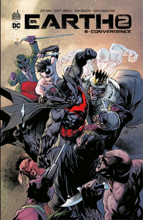 Couverture ebook de Earth-2 - Tome 6 - Convergence, de Tom Taylor, Collectif, Nicola Scott, Ethan Van sciver