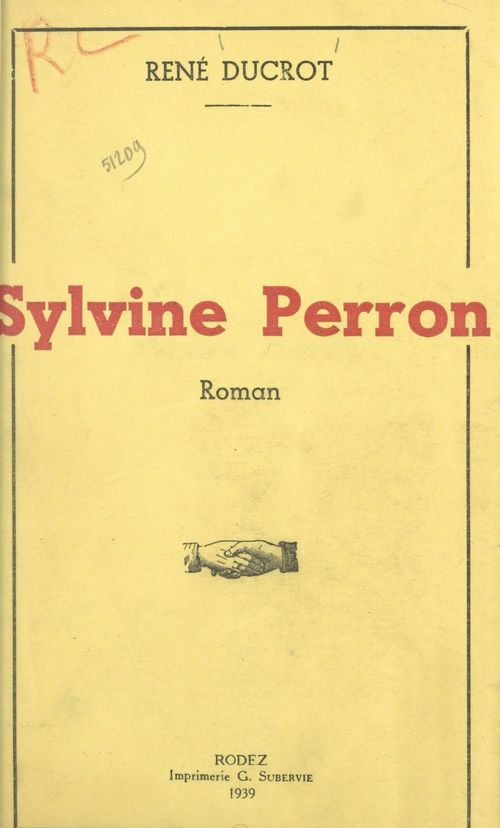 Couverture ebook de Sylvine Perron, de Rene Ducrot
