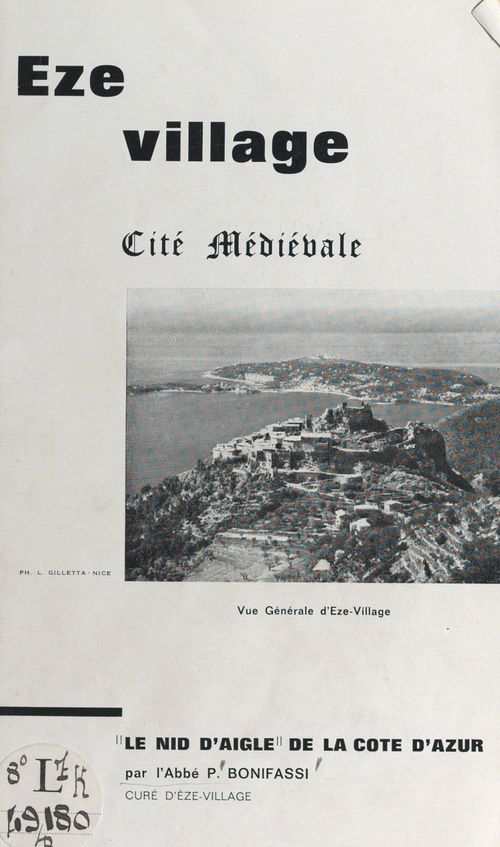 Couverture ebook de Eze village, de Prudent Bonifassi