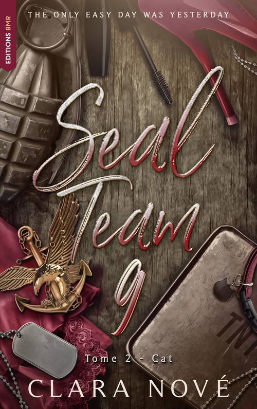 Couverture ebook de SEAL Team 9, Tome 2 - Cat, de Clara Nové
