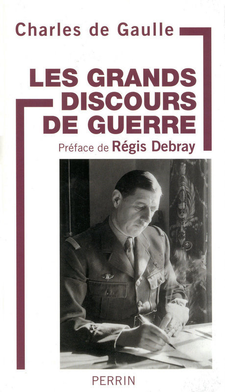 ebook cover of Les grands discours de guerre, by Charles de Gaulle