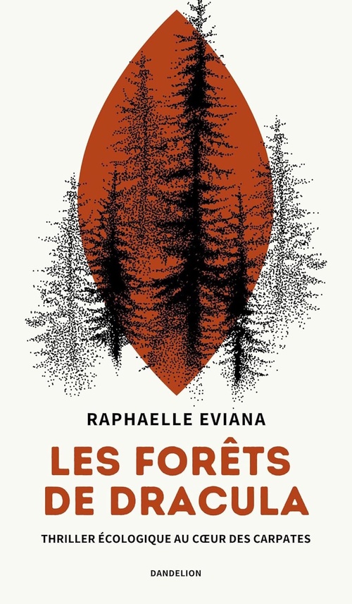 ebook cover of Les Forêts de Dracula, by Raphaëlle Eviana