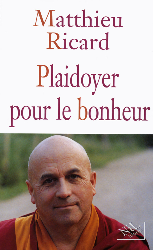 Couverture ebook de Plaidoyer pour le bonheur, de Matthieu Ricard