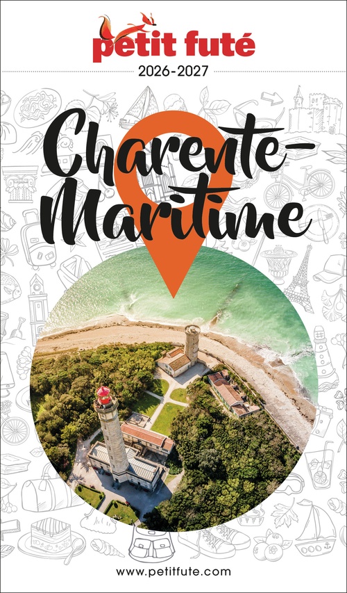 Couverture ebook de Guide Charente Maritime 2026 Petit Futé, de Collectif