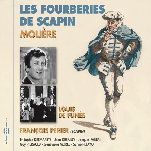 Couverture audiobook de Les fourberies de Scapin, de Molière