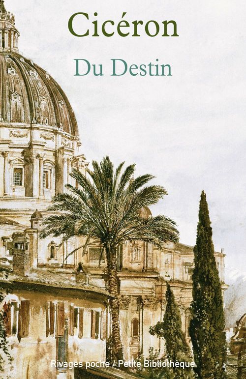 ebook cover of Du destin, by Ciceron