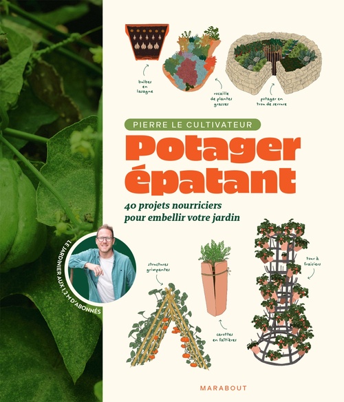 ebook cover of Potager épatant, by Pierre le cultivateur