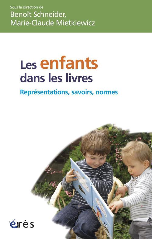 Couverture ebook de Les enfants dans les livres, de Marie-claude Mietkiewicz, Benoît Schneider