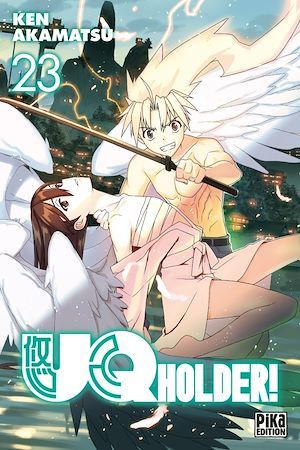 ebook cover of UQ Holder! T23, by Ken Akamatsu