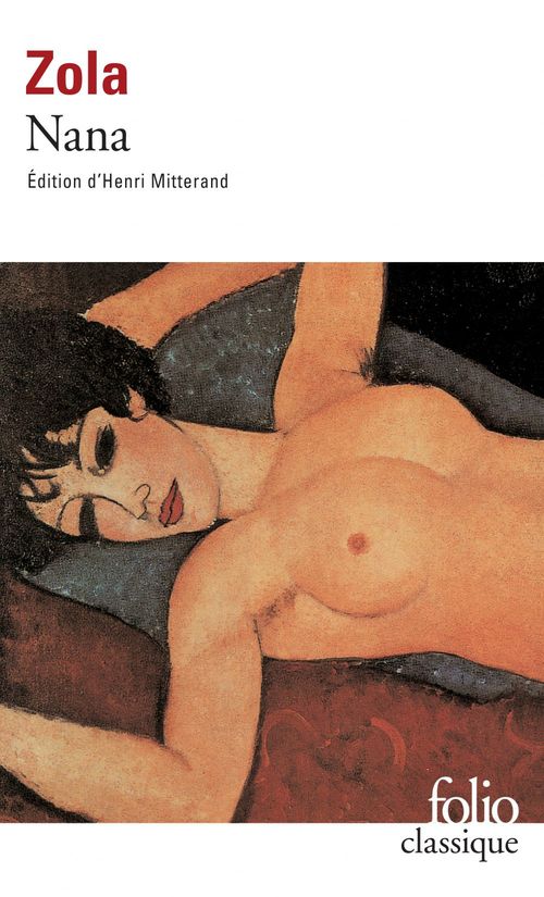 ebook cover of Nana, by Emile Zola