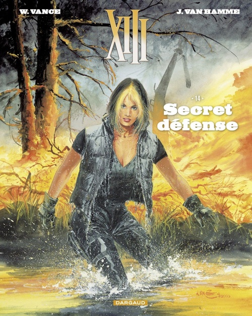 ebook cover of XIII  - Tome 14 - Secret défense, by Jean Van Hamme, William Vance