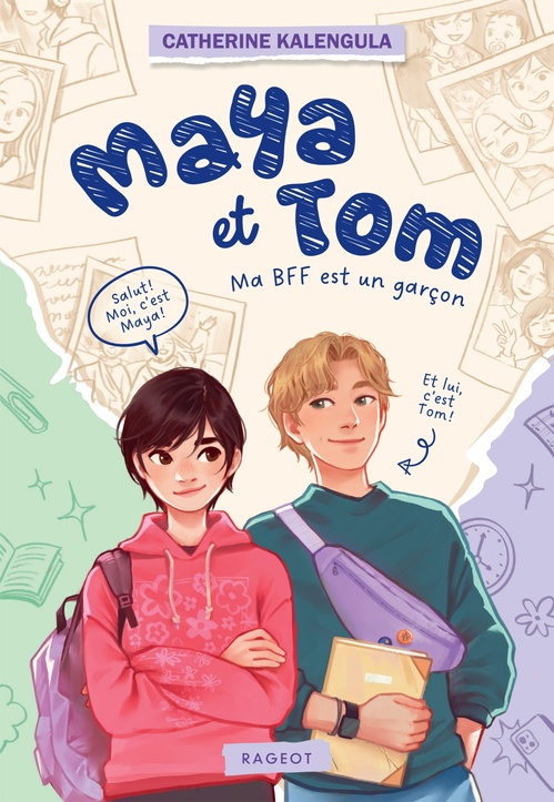 ebook cover of Maya et Tom - Tome 1, Ma BFF est un garçon, by Catherine Kalengula