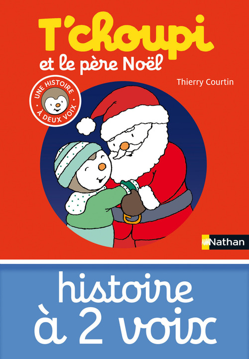 Couverture ebook de T'choupi et le pere noel - enrichi, de Thierry Courtin