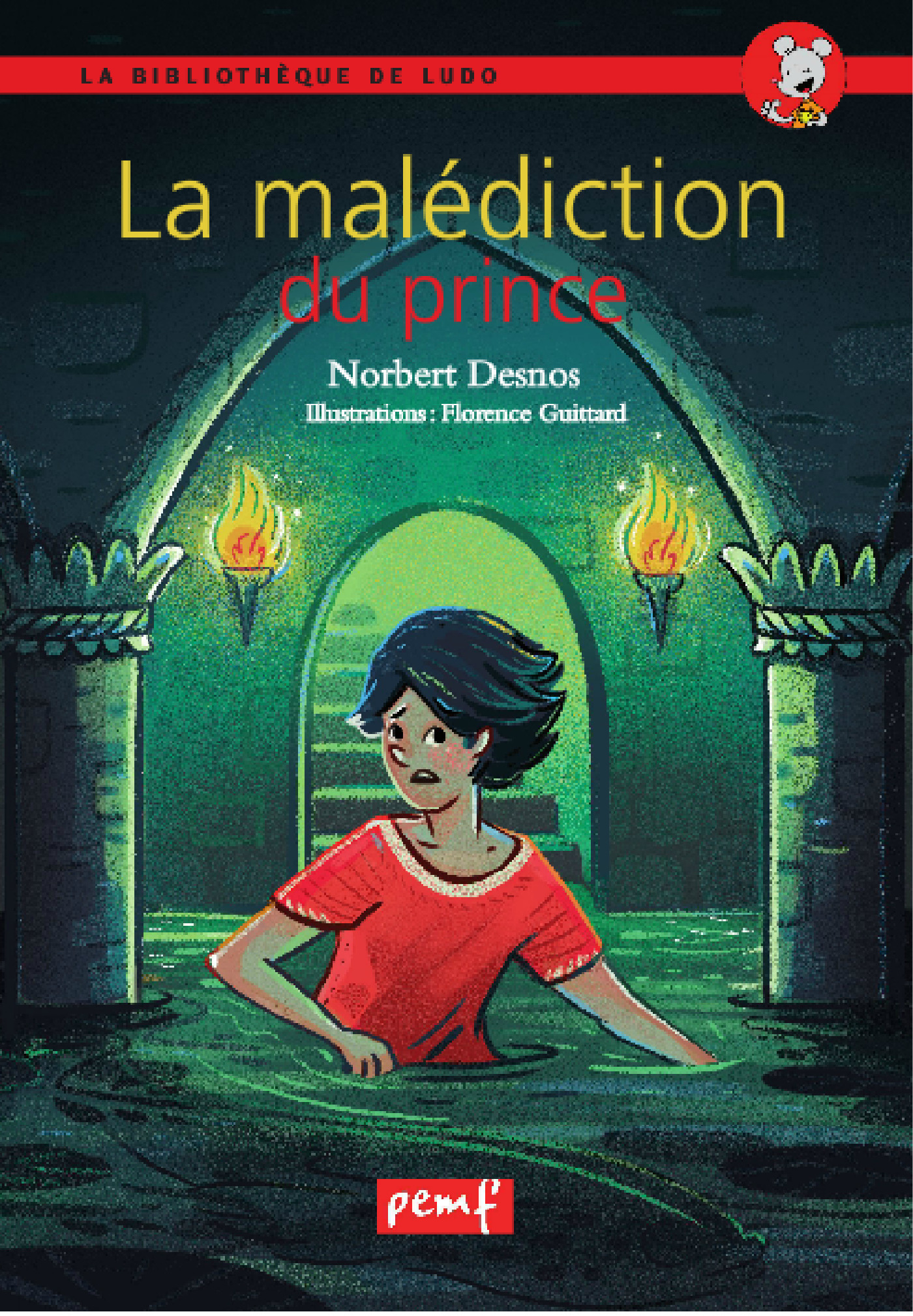 Couverture ebook de La malédiction du prince, de Delphine Dumouchel