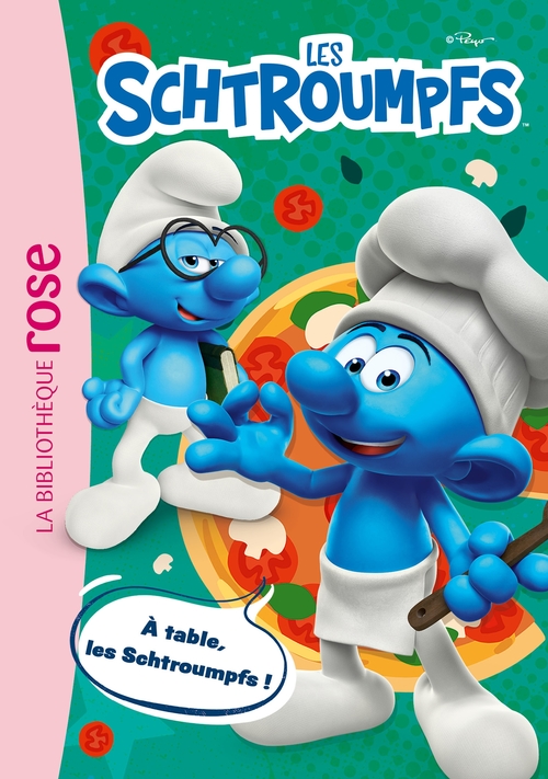 Couverture ebook de Les Schtroumpfs 05 - À table, les Schtroumpfs !, de Peyo Productions