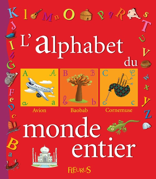 ebook cover of L'alphabet du monde entier, by Dorothée Jost
