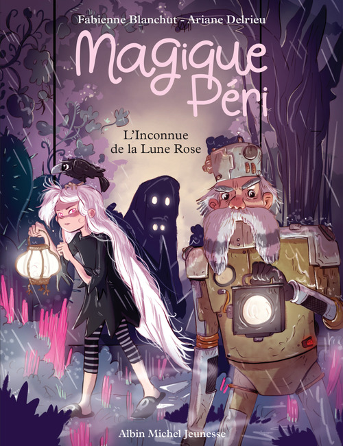 Couverture ebook de Magique Péri - tome 5 - L'Inconnue de la Lune Rose, de Fabienne Blanchut