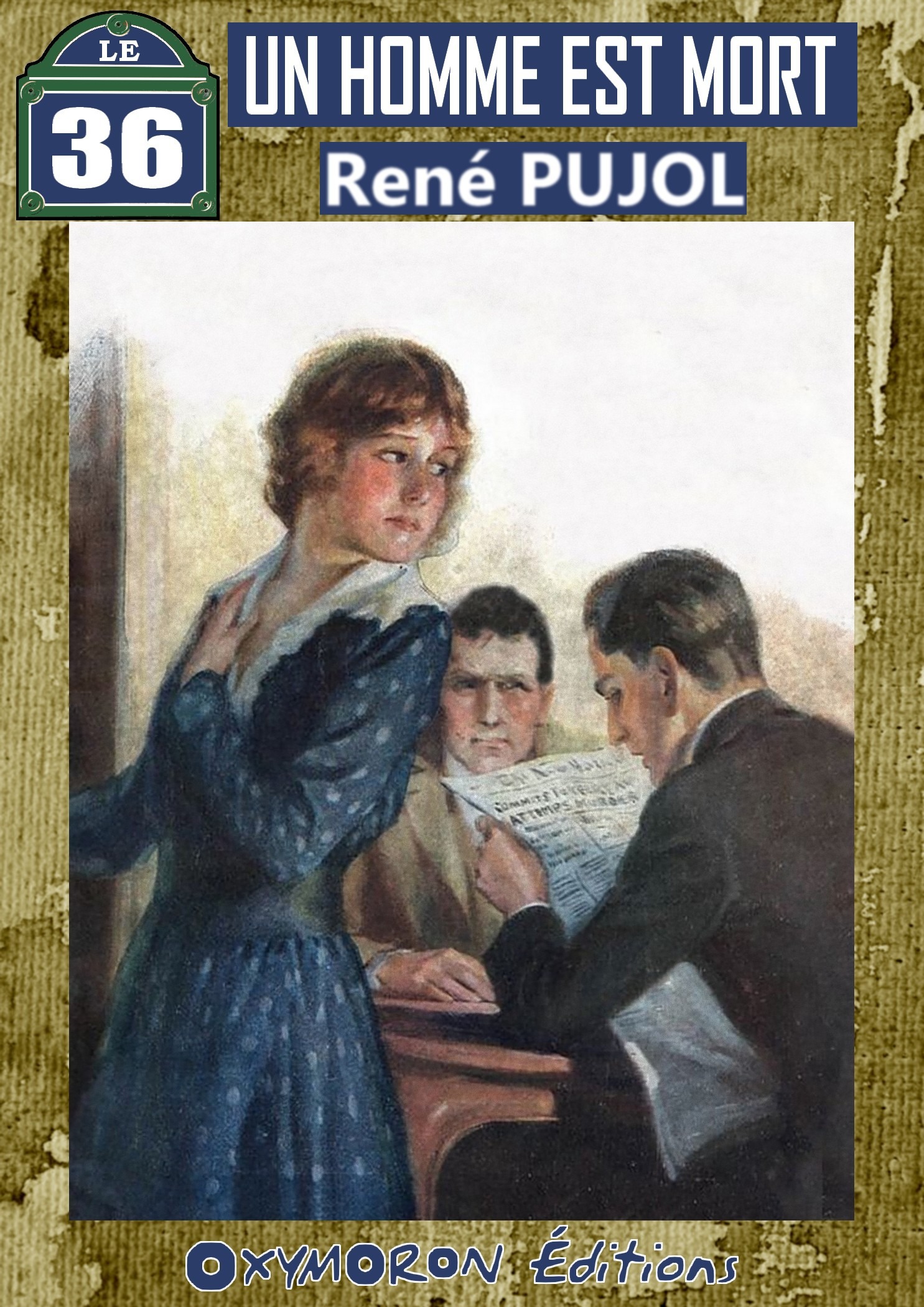 Couverture ebook de Un homme est mort, de René Pujol