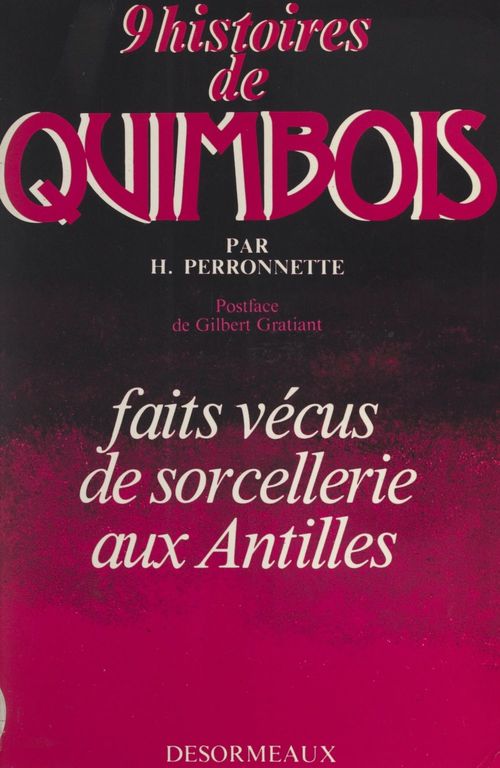Couverture ebook de 9 histoires de quimbois, de Hermann Perronnette