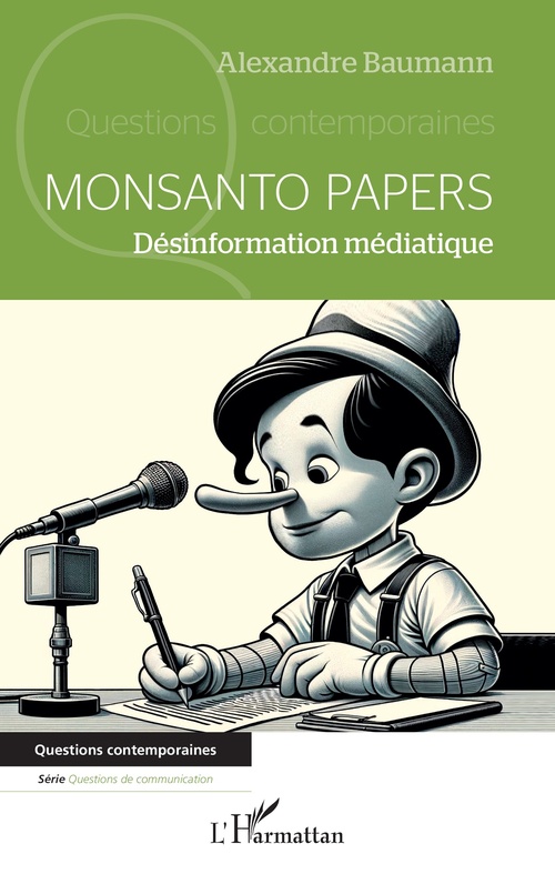 ebook cover of Monsanto papers, by Alexandre Baumann