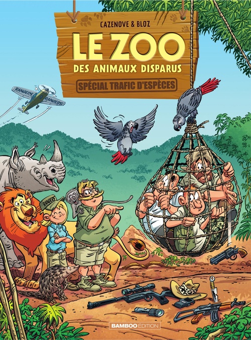 Couverture ebook de Le Zoo des animaux disparus - Tome 5 - Tome 5, de Christophe Cazenove