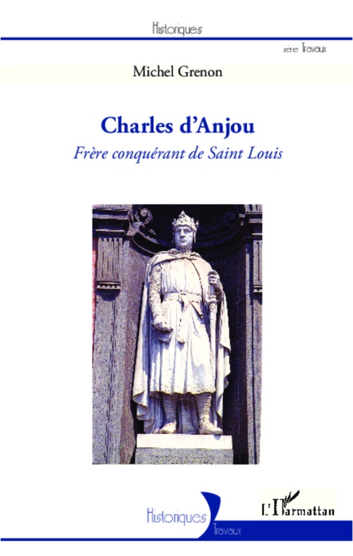 Couverture ebook de Charles d'Anjou, de Michel Grenon