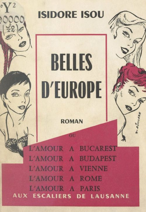 ebook cover of Belles d'Europe, by Isidore Isou