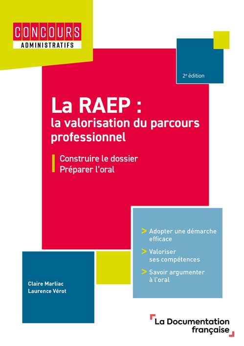 Couverture ebook de La RAEP : la valorisation du parcours professionnel, de Claire Marliac, Laurence Vérot