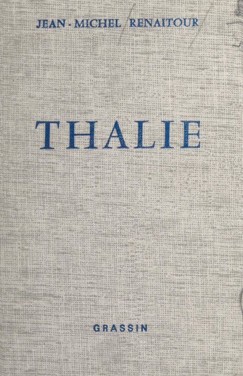ebook cover of Thalie, by Jean-Michel Renaitour